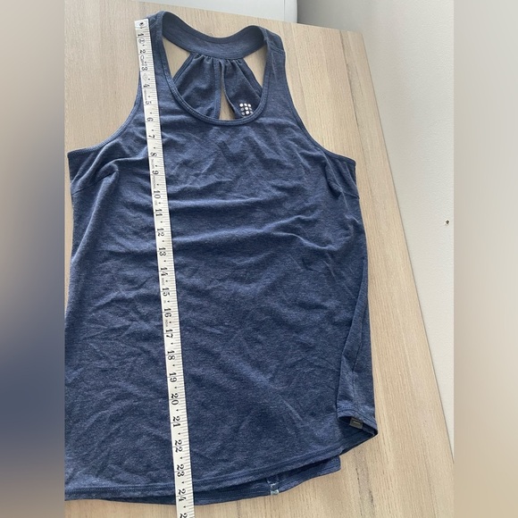 BUNDLE of (4) Gray/Blue Athletic Tanks Lululemon, Athleta, Title Nine Sz Small - Picture 3 of 16